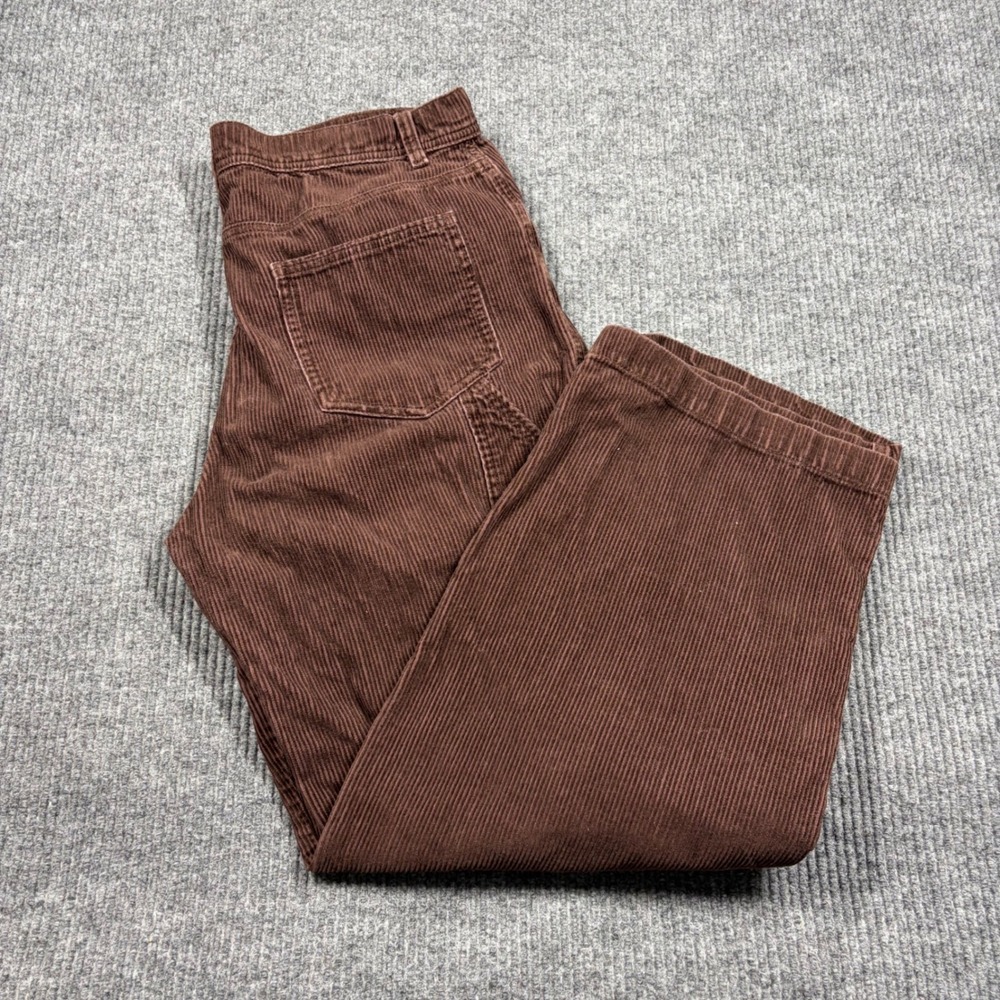 Vintage No Boundaries Pants Men's 34x31   Corduroy Carpenter Double Knee Baggy
